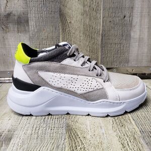 P448 Leia Women's Size EU 37 US 6.5-7 Chunky Platform Leather Sneakers Trainers